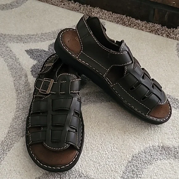 Men\'s Black Sandals Wolfe Island Sz 8.5 New Men main image 2